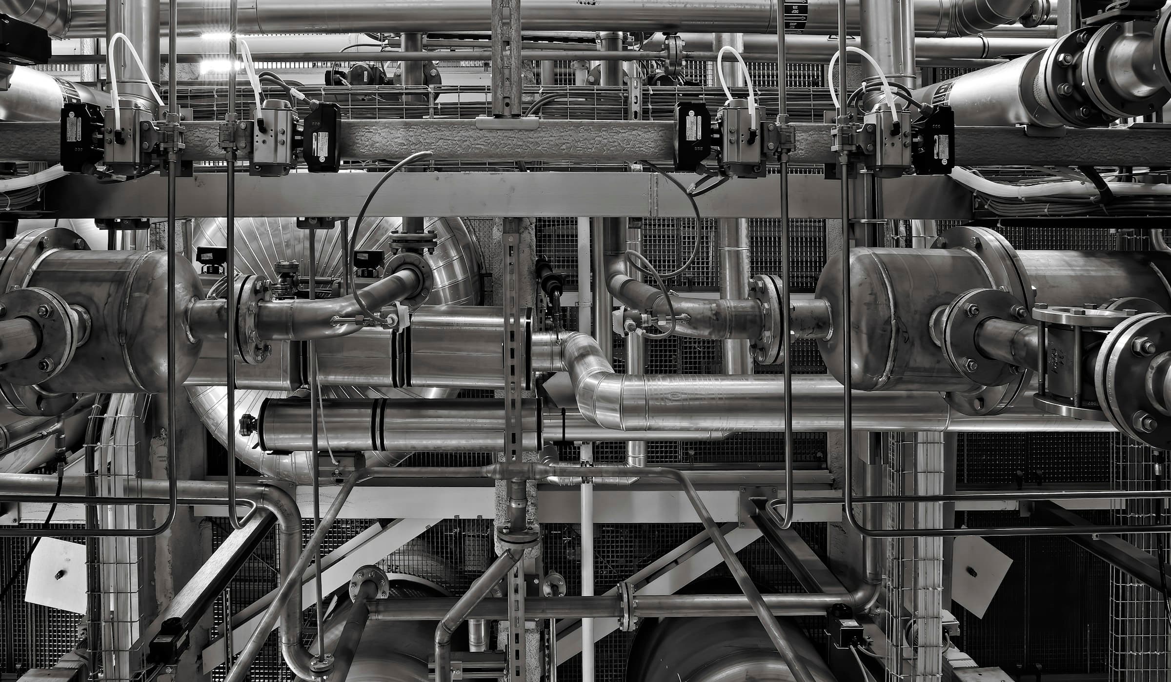 Plant piping and valve detail